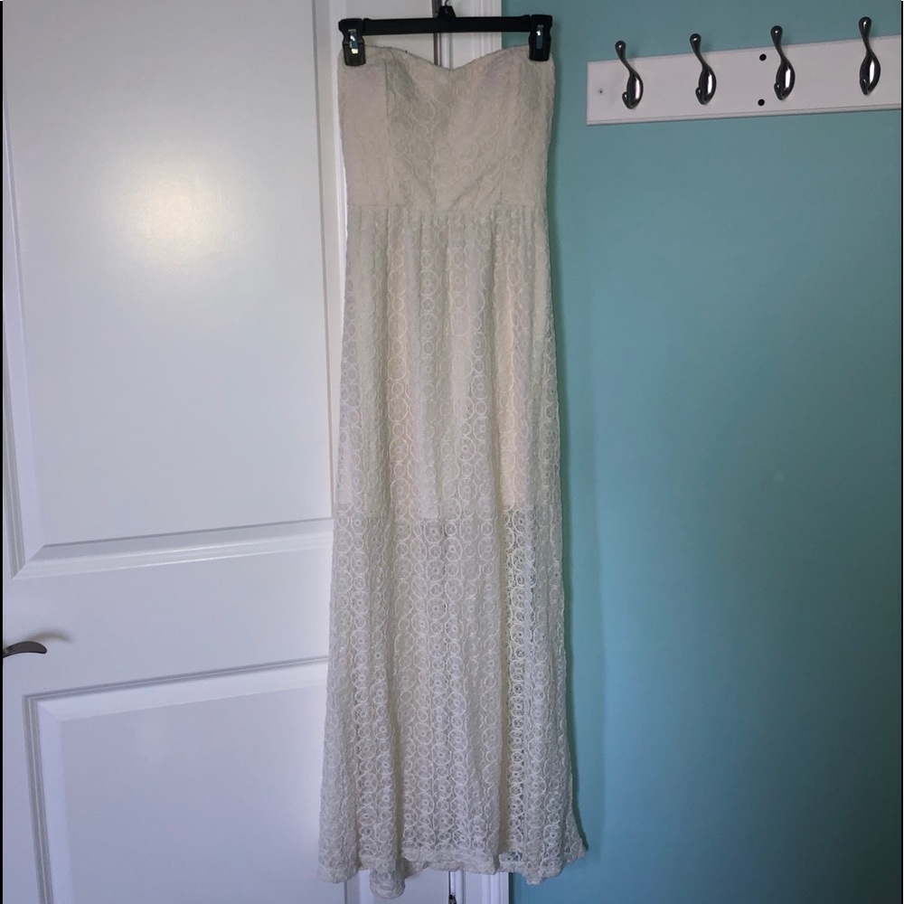 long white dress